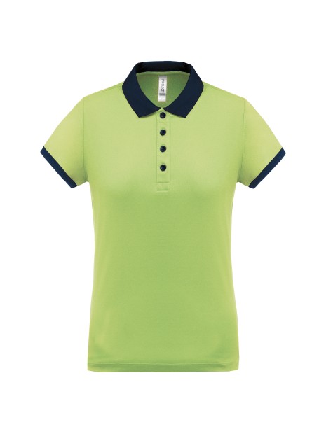 PROACT Polo piqué performance femme /api/colors/fac8b97a-3184-4387-96bc-d46c4d3fa2a0 personnalisable