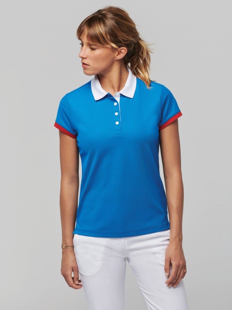Polos à personnaliser PROACT Polo piqué performance femme 
