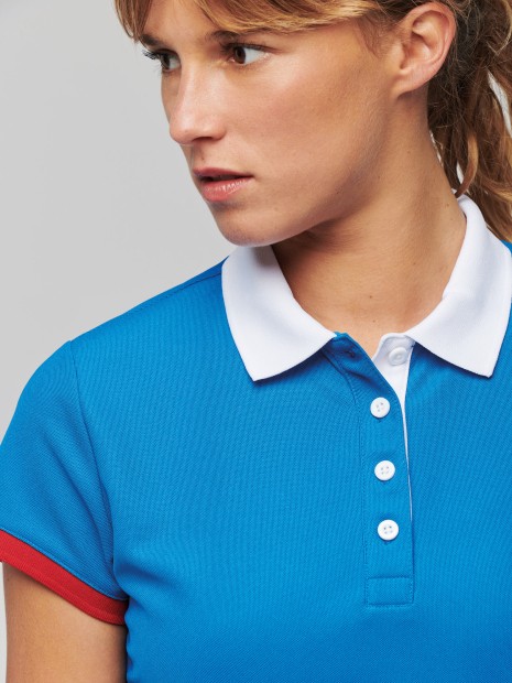 Polos à personnaliser PROACT Polo piqué performance femme 
