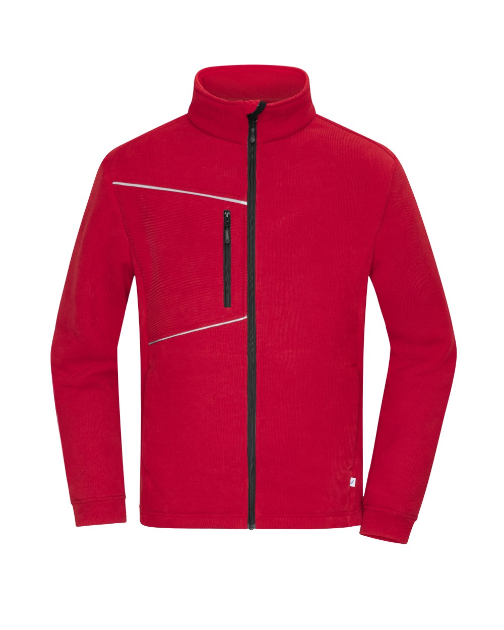 Polar Fleeces DAIBER Fleece Jacket - Corduroy Look voor bedrukking &amp; borduring