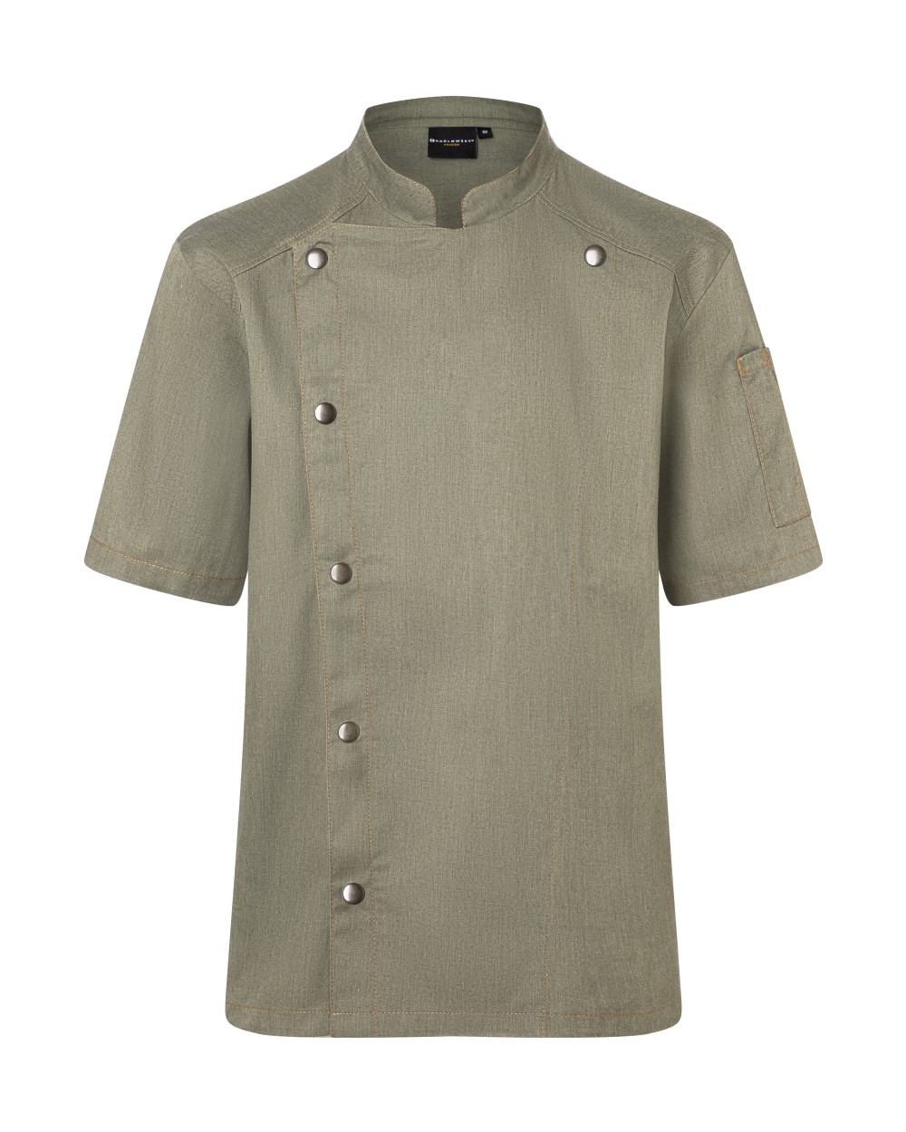 Hemden KARLOWSKY Short-Sleeved Chef´s Jacket Jeans Style voor bedrukking &amp; borduring