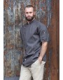 Hemden KARLOWSKY Short-Sleeved Chef´s Jacket Jeans Style voor bedrukking &amp; borduring
