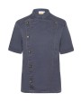 KARLOWSKY Short-Sleeved Chef´s Jacket Jeans Style Hemden personalisierbar
