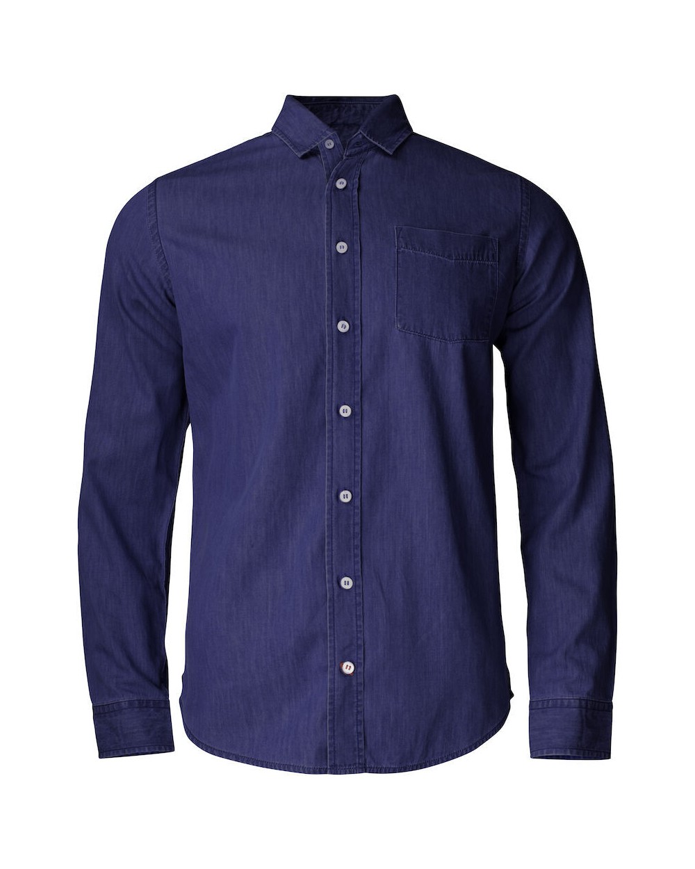 Hemden CUTTER & BUCK Ellensburg Denim Shirt Heren voor bedrukking &amp; borduring