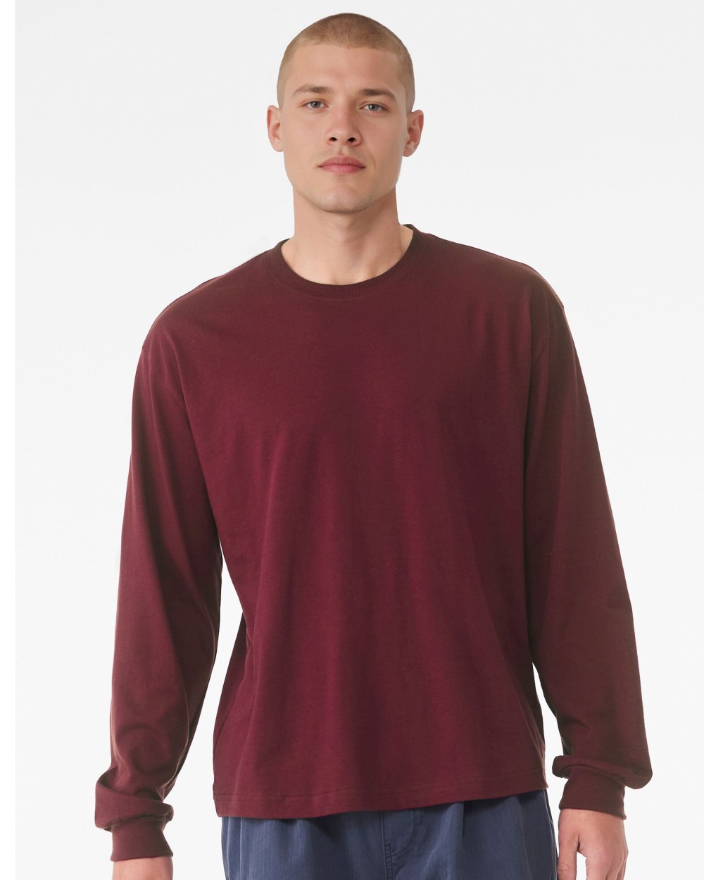 T-shirts BELLA-CANVAS UNISEX HEAVY BOXY LONG SLEEVE TEE voor bedrukking &amp; borduring