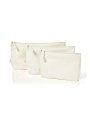 Tassen & Zakken HALFAR Zipper Bag Organic M voor bedrukking &amp; borduring
