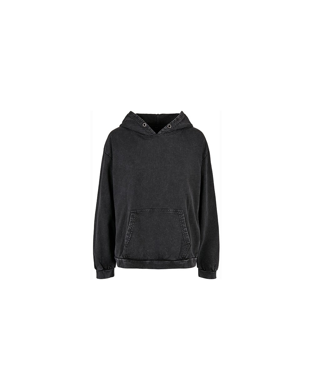 BUILD YOUR BRAND Ladies´ Acid Washed Oversize Hoody Sweatshirts personalisierbar