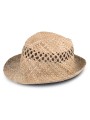 K-UP Chapeau Panama tressé  personnalisable