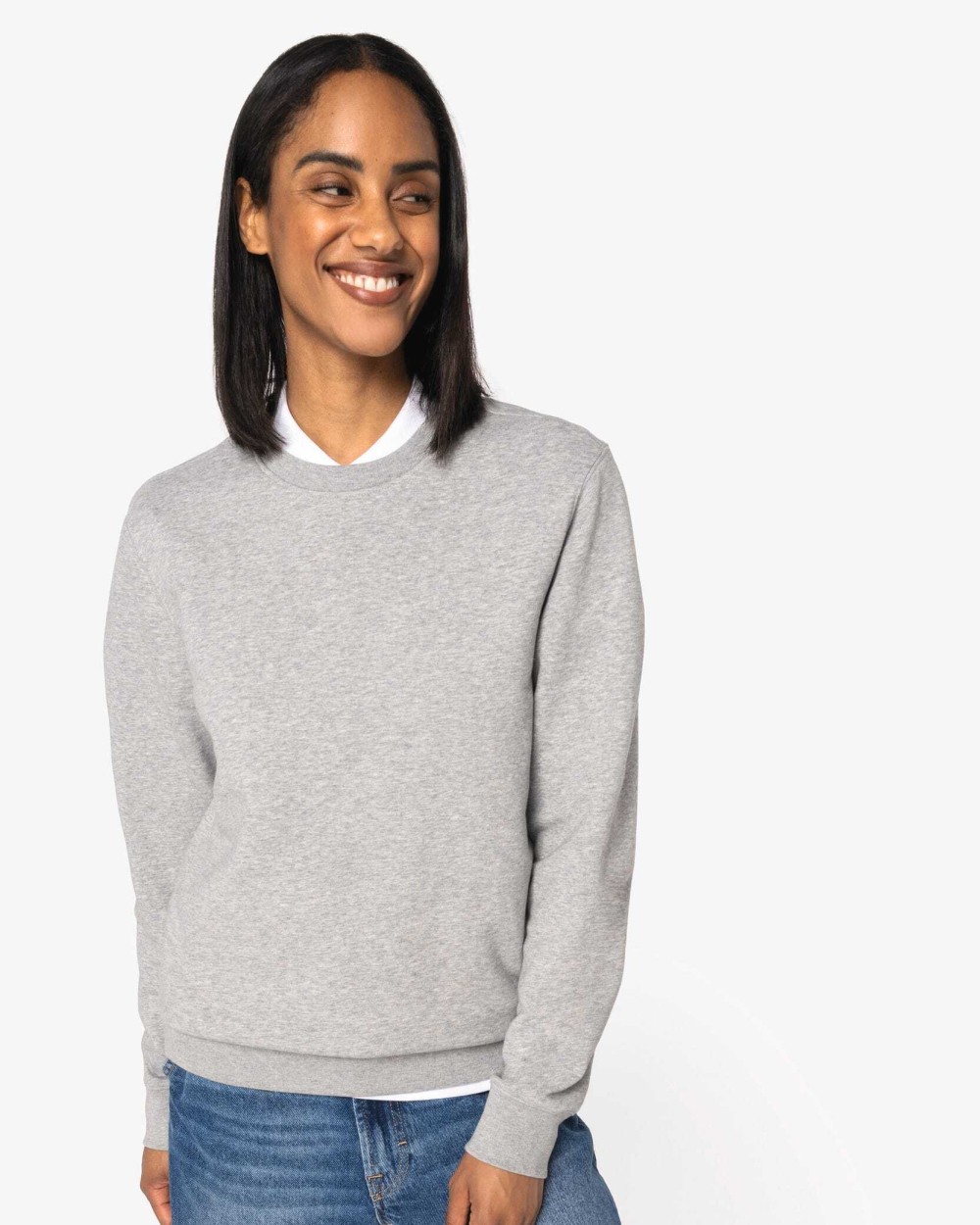 Sweaters & hoodies NATIVE SPIRIT Ecologische uniseks sweater met ronde hals voor bedrukking &amp; borduring