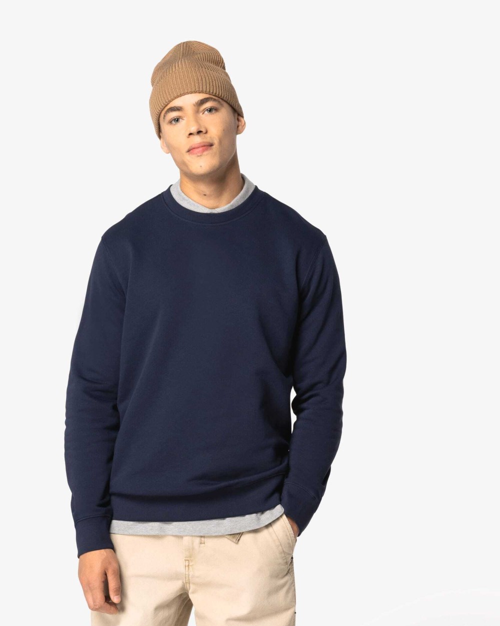 NATIVE SPIRIT Umweltfreundliches Unisex-Sweatshirt mit Rundhalsausschnitt Sweatshirts personalisierbar