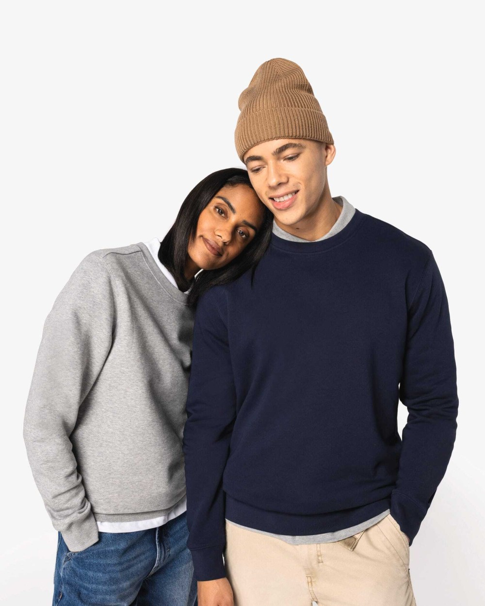 Sweaters & hoodies NATIVE SPIRIT Ecologische uniseks sweater met ronde hals voor bedrukking &amp; borduring