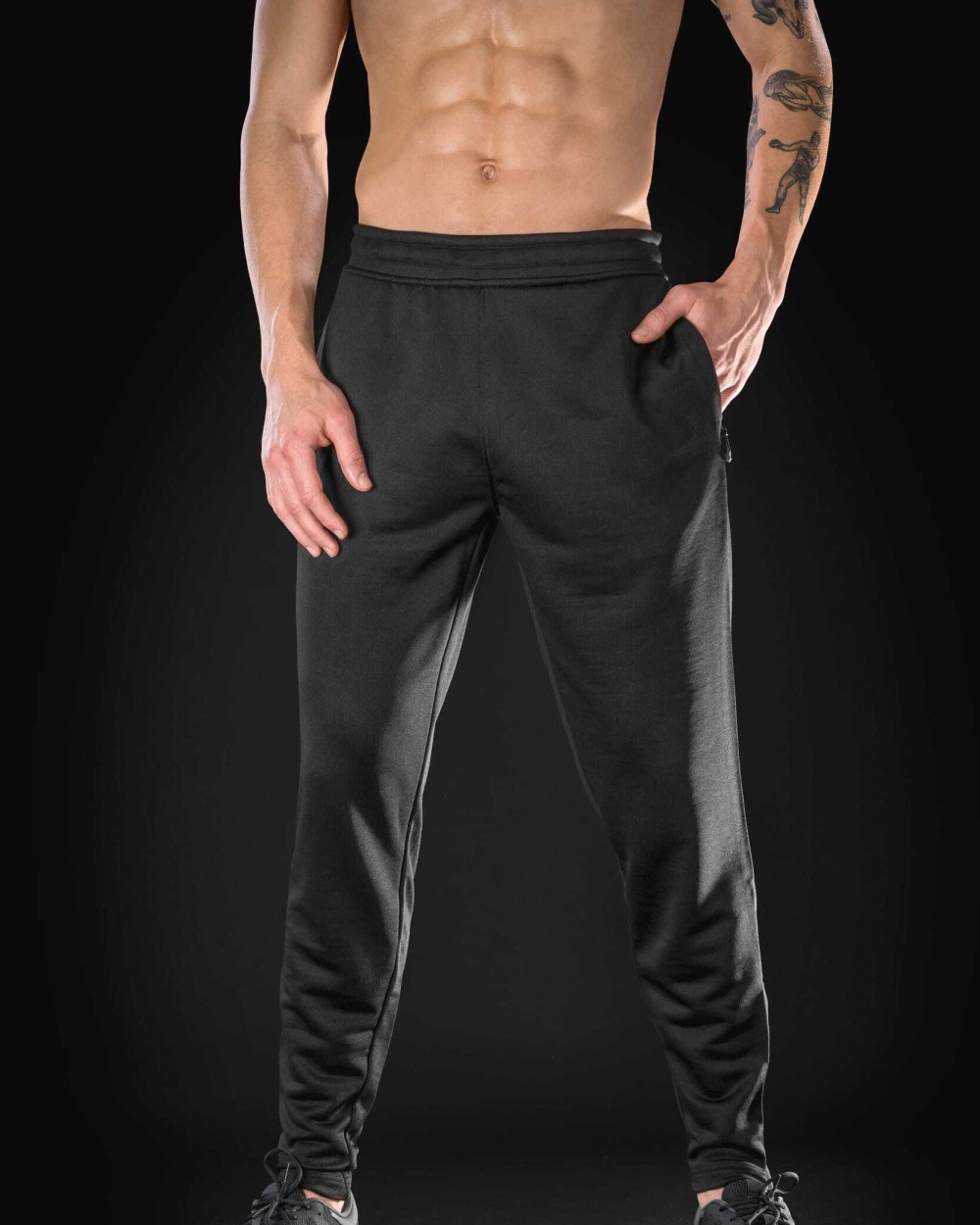 SPIRO Mens slimfit jogger Hosen personalisierbar