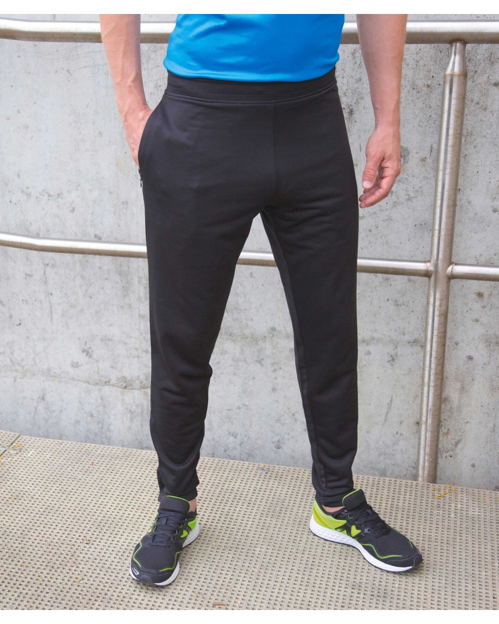 Broeken SPIRO Mens slimfit joggingbroek voor bedrukking &amp; borduring
