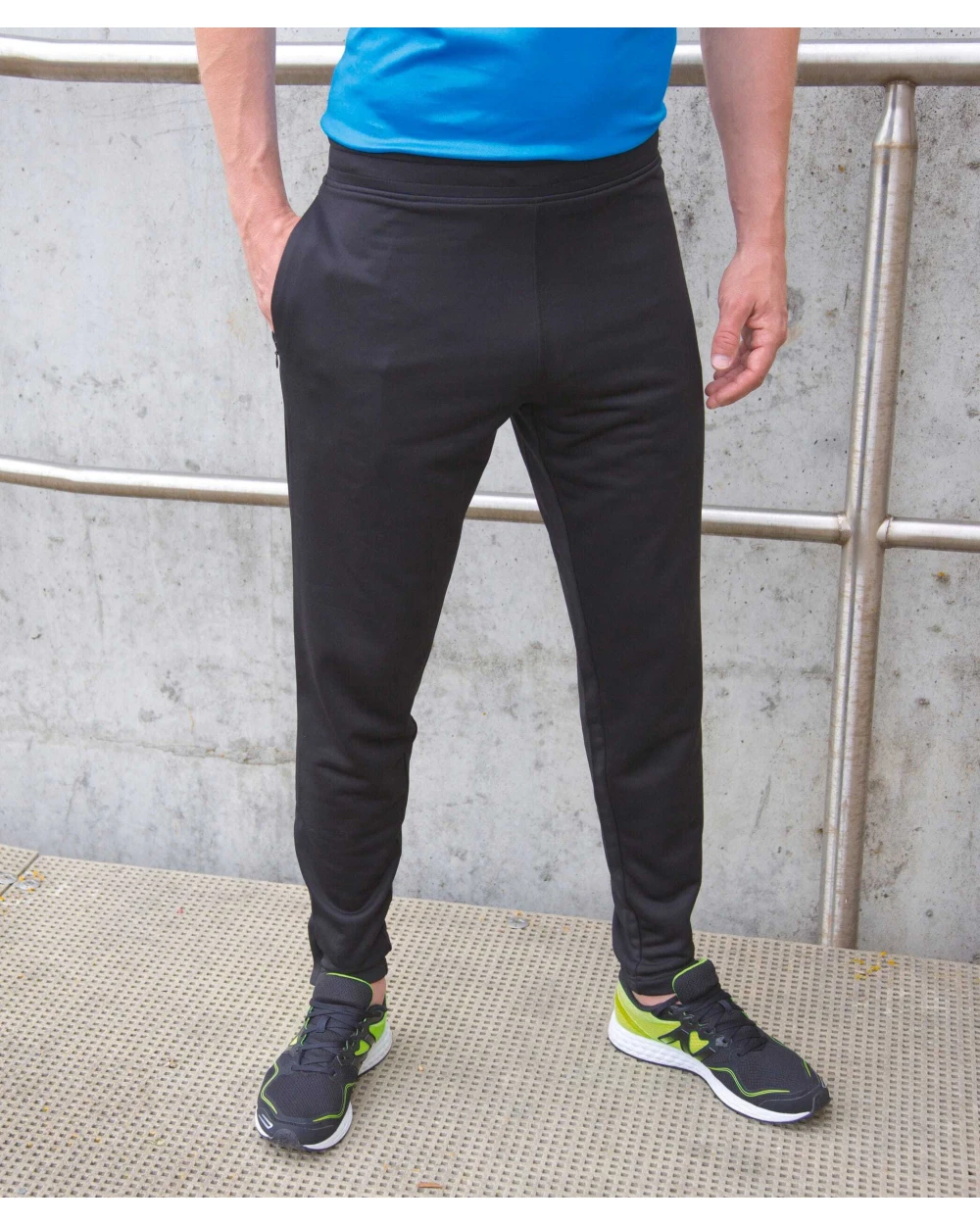 Broeken SPIRO Mens slimfit joggingbroek voor bedrukking &amp; borduring