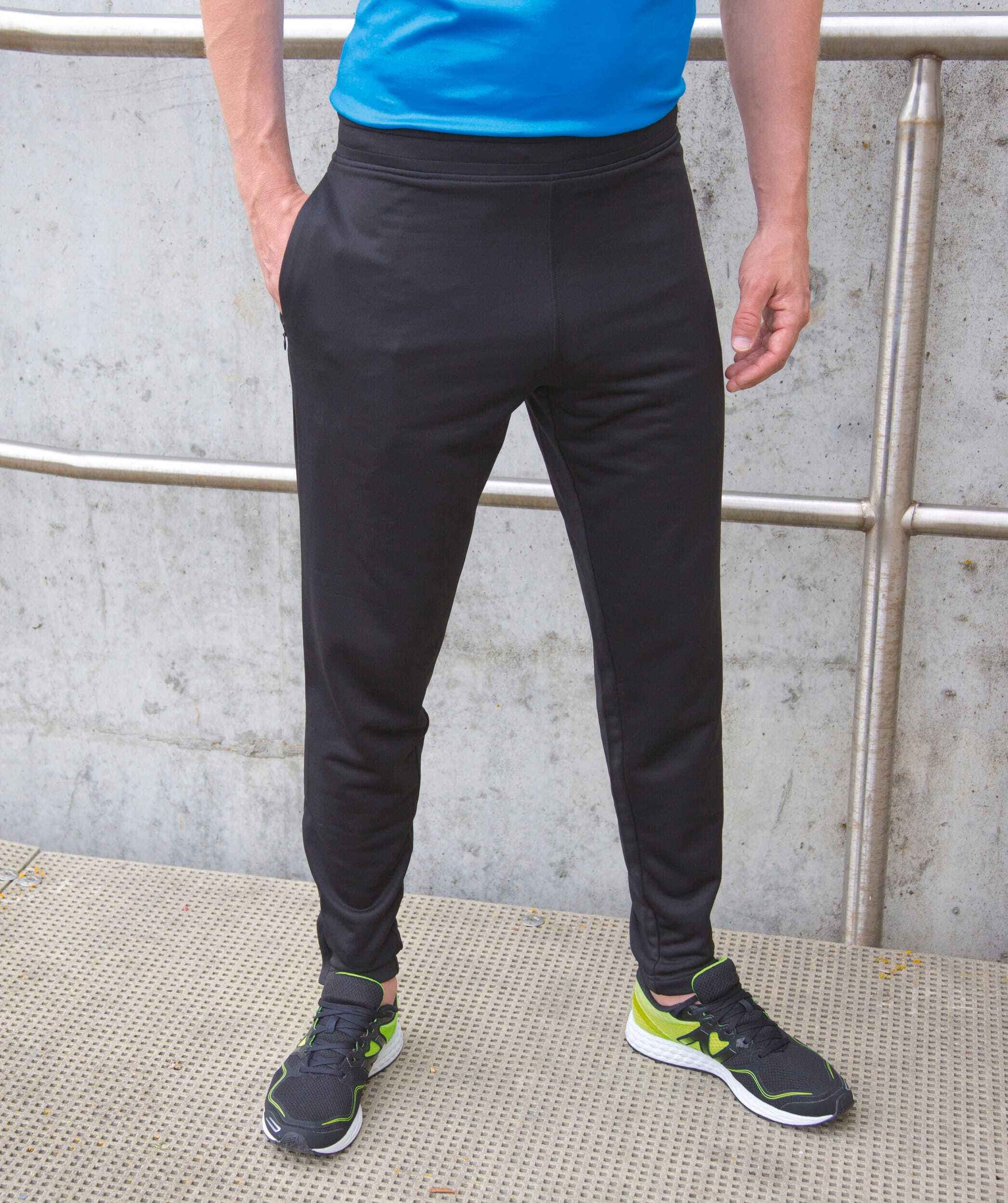 Broeken SPIRO Mens slimfit joggingbroek voor bedrukking &amp; borduring