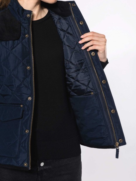 Vestes à personnaliser KARIBAN Bodywarmer matelassé femme 