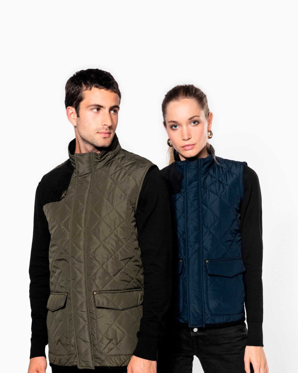 Vestes personnalisable KARIBAN Bodywarmer matelassé femme