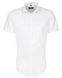 Hemden SEIDENSTICKER Men`s Shirt Slim Fit Shortsleeve voor bedrukking &amp; borduring