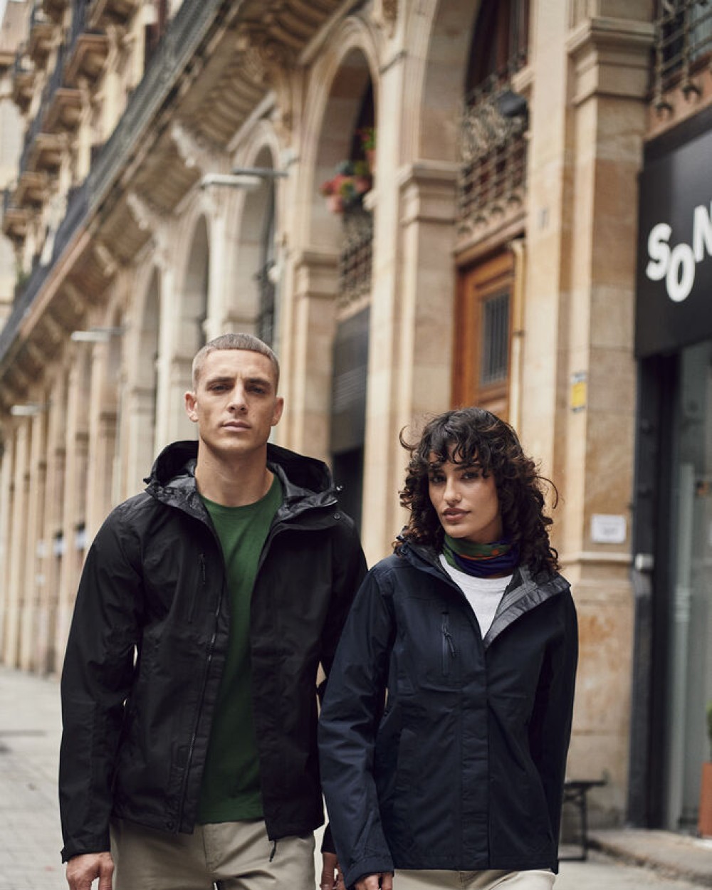 Softshells personnalisable CLIQUE Waco