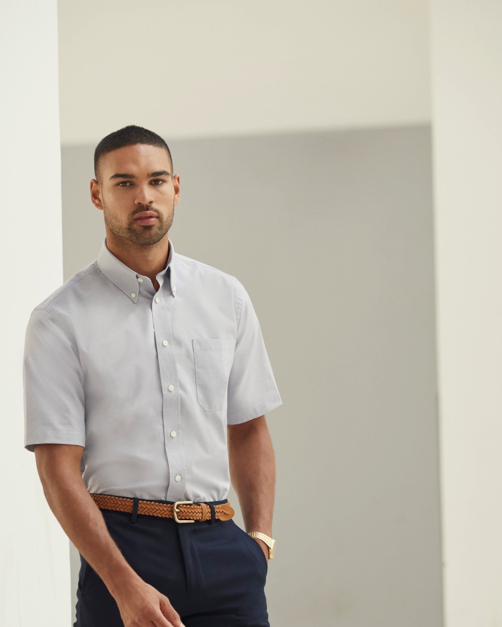 Chemises personnalisable FOL Oxford Shirt Short Sleeve