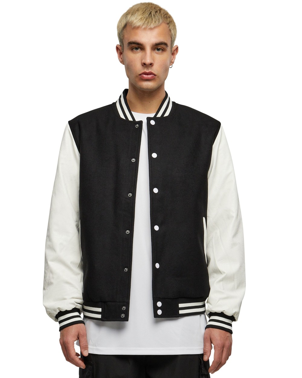 BUILD YOUR BRAND OLDSCHOOL COLLEGE JACKET Jacken personalisierbar
