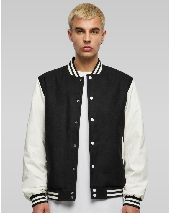 Vestes personnalisable BUILD YOUR BRAND OLDSCHOOL COLLEGE JACKET