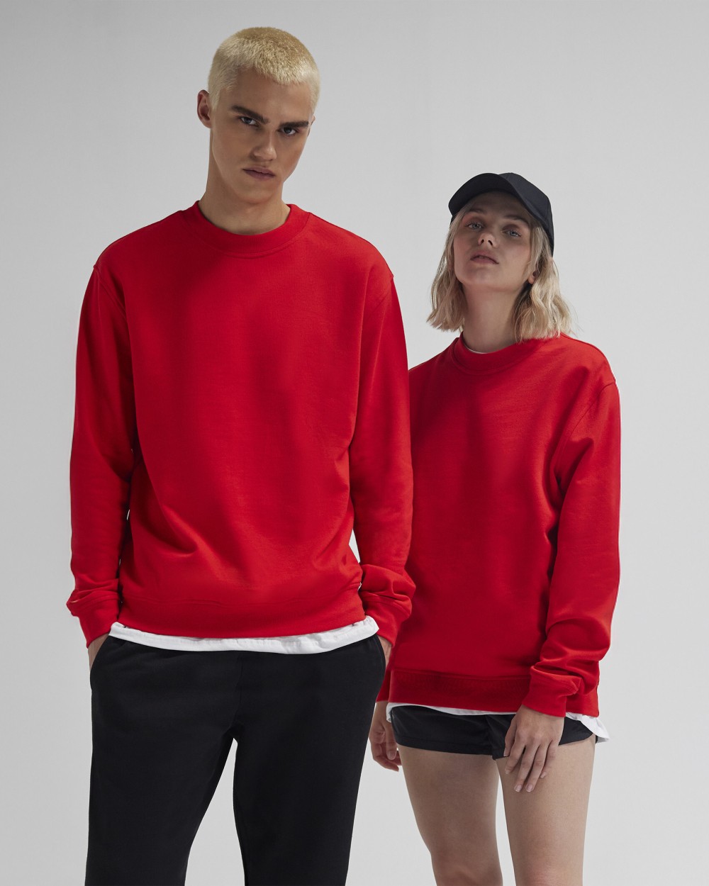 B&C Sweatshirt mit Rundhalsausschnitt ID.332 Unisex Sweatshirts personalisierbar