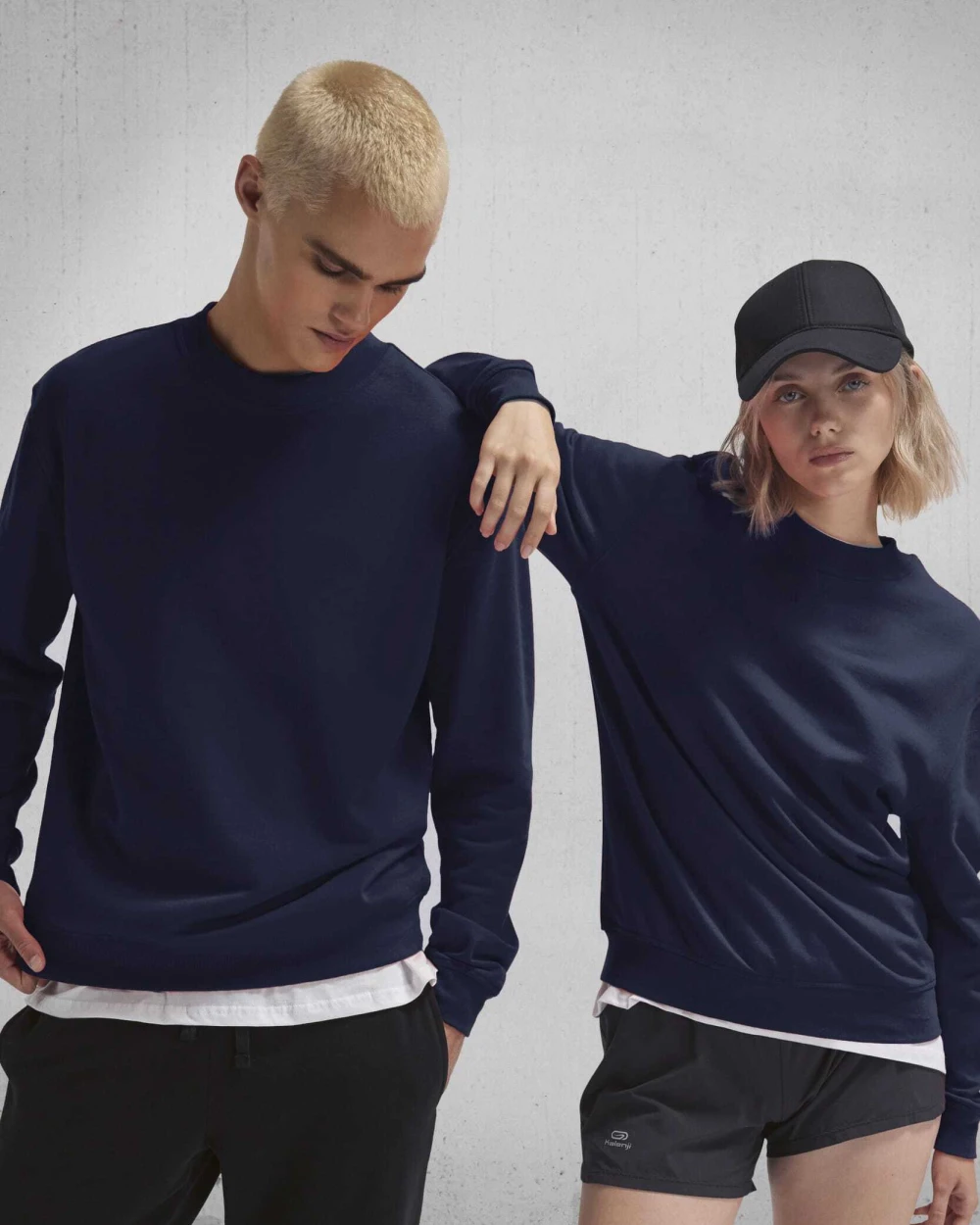 Sweaters & hoodies B&C Uniseks sweater met ronde hals ID.332 voor bedrukking &amp; borduring
