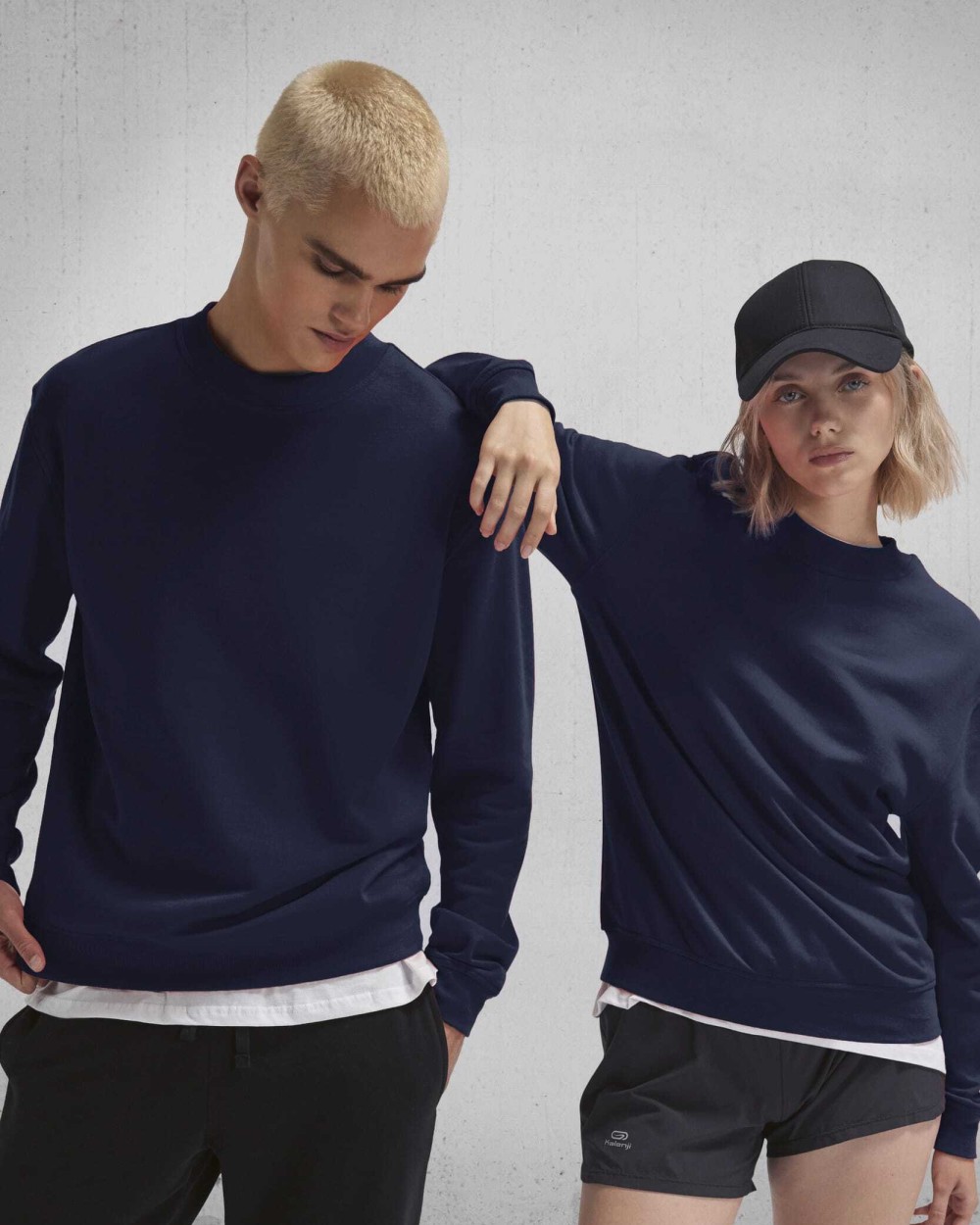 Sweaters & hoodies B&C Uniseks sweater met ronde hals ID.332 voor bedrukking &amp; borduring