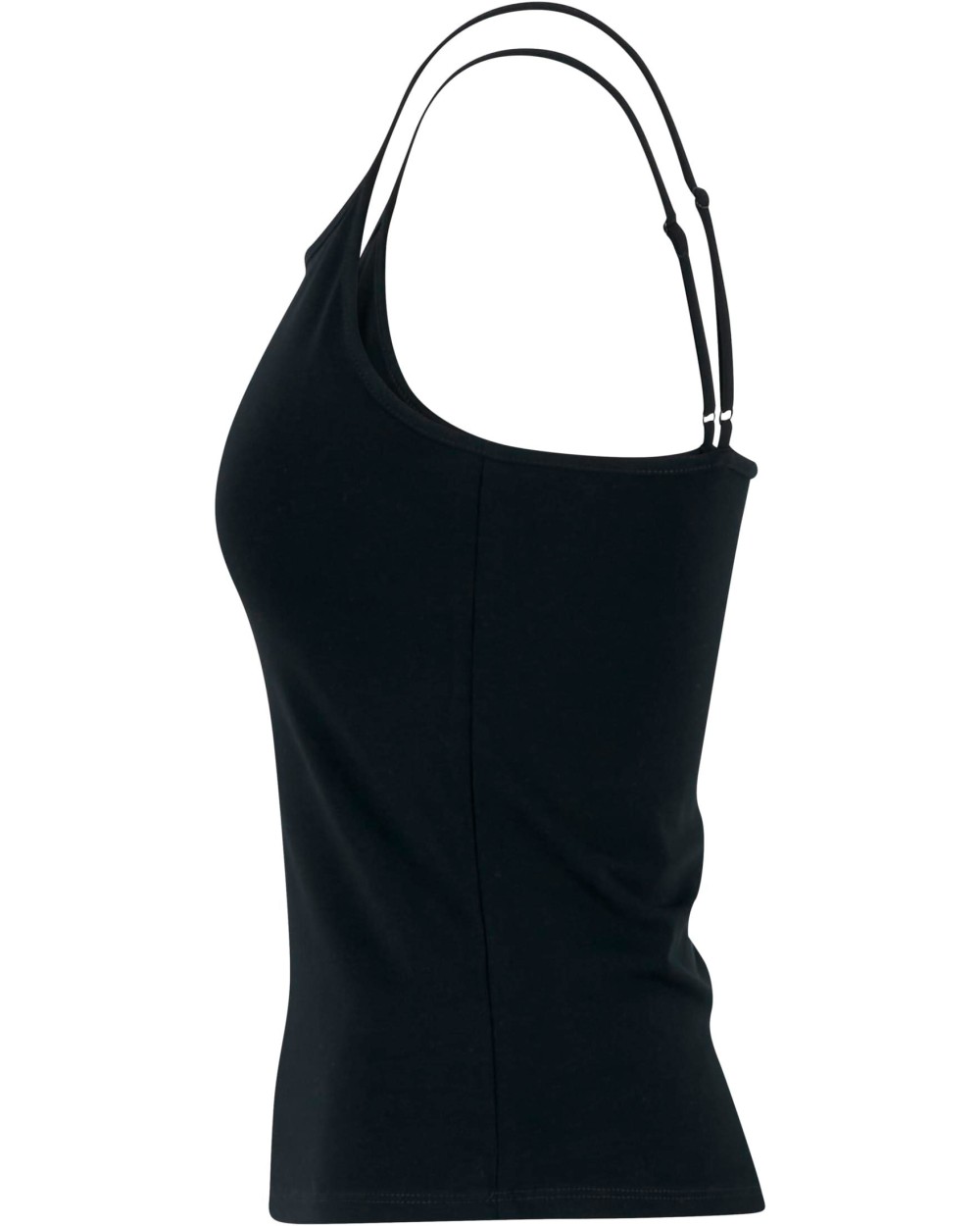 T-Shirts personnalisable BUILD YOUR BRAND Ladies Stretch Jersey Short Slim Top