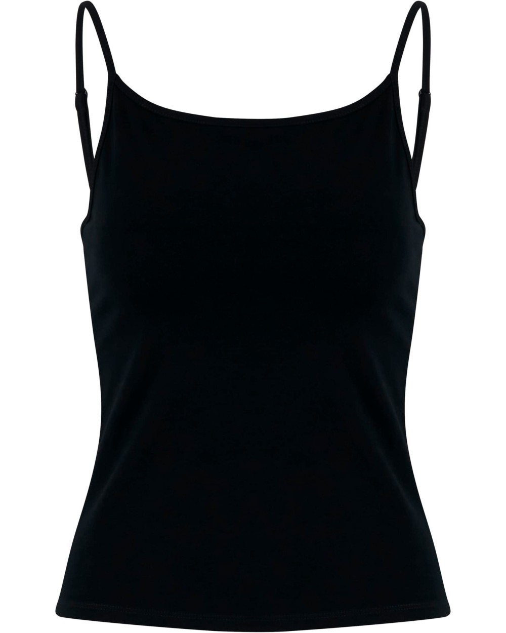T-Shirts personnalisable BUILD YOUR BRAND Ladies Stretch Jersey Short Slim Top