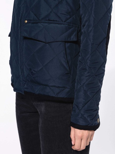 Vestes à personnaliser KARIBAN Veste matelassée femme 