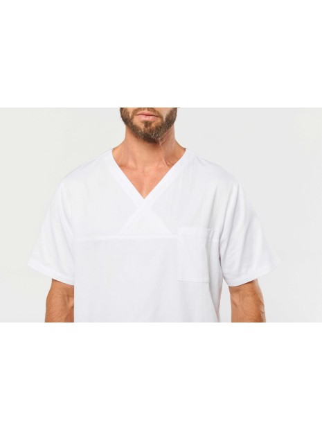 WK. DESIGNED TO WORK Tunique coton manches courtes unisexe  personnalisable