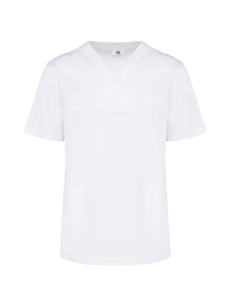 WK. DESIGNED TO WORK Tunique coton manches courtes unisexe /api/colors/7a92cd2d-10d2-40b4-928b-296bb7487506 personnalisable
