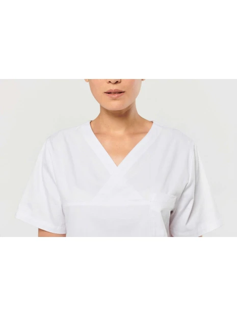 WK. DESIGNED TO WORK Tunique coton manches courtes unisexe  personnalisable