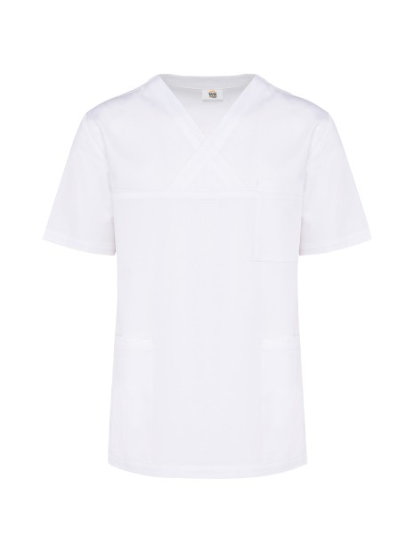 WK. DESIGNED TO WORK Tunique coton manches courtes unisexe /api/colors/7a92cd2d-10d2-40b4-928b-296bb7487506 personnalisable