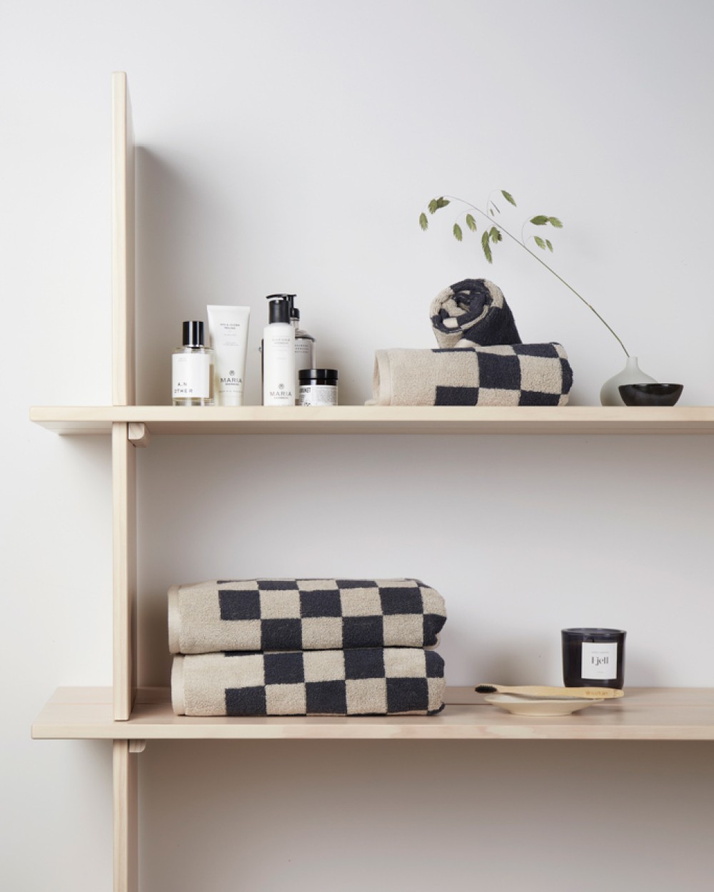 Produits éponges personnalisable VINGA Vinga Elba Lot de 4 Serviettes en coton biologique OCS