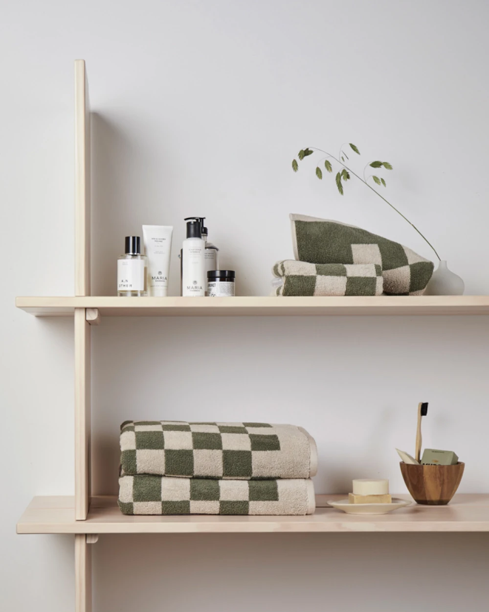 Produits éponges personnalisable VINGA Vinga Elba Lot de 4 Serviettes en coton biologique OCS