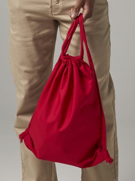 Sacs & Bagagerie à personnaliser WESTFORDMILL ORGANIC PREMIUM COTTON GYMSAC 