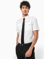 Chemises à personnaliser KARIBAN Chemise pilote manches courtes homme 