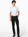 Chemises à personnaliser KARIBAN Chemise pilote manches courtes homme 