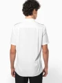 Chemises à personnaliser KARIBAN Chemise pilote manches courtes homme 