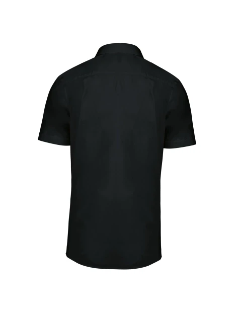 KARIBAN Chemise pilote manches courtes homme /api/colors/b9fdad4a-5e94-45cb-8c03-c08b349b28c3 personnalisable