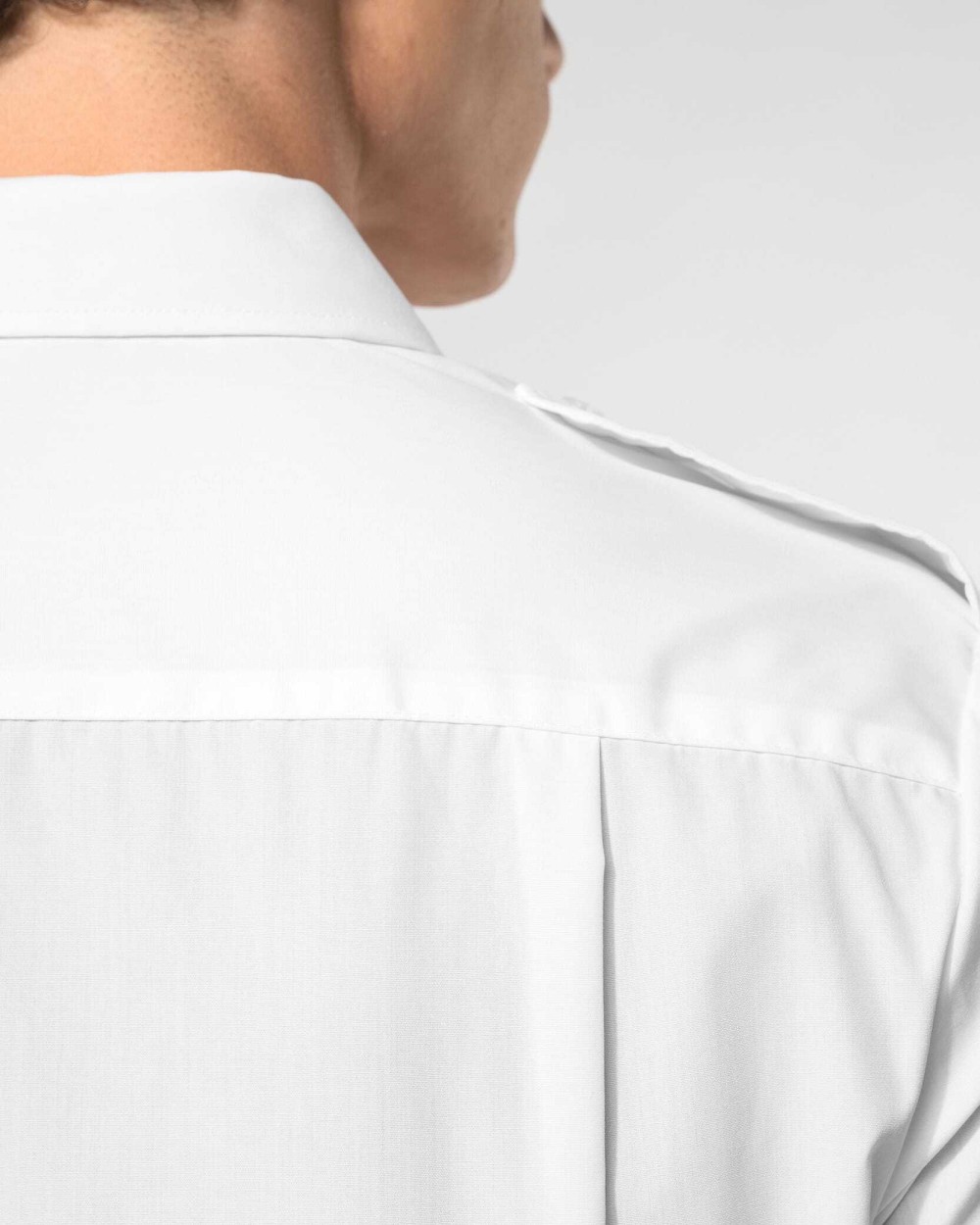 KARIBAN Kurzarm-Pilotenhemd für Herren Hemden personalisierbar