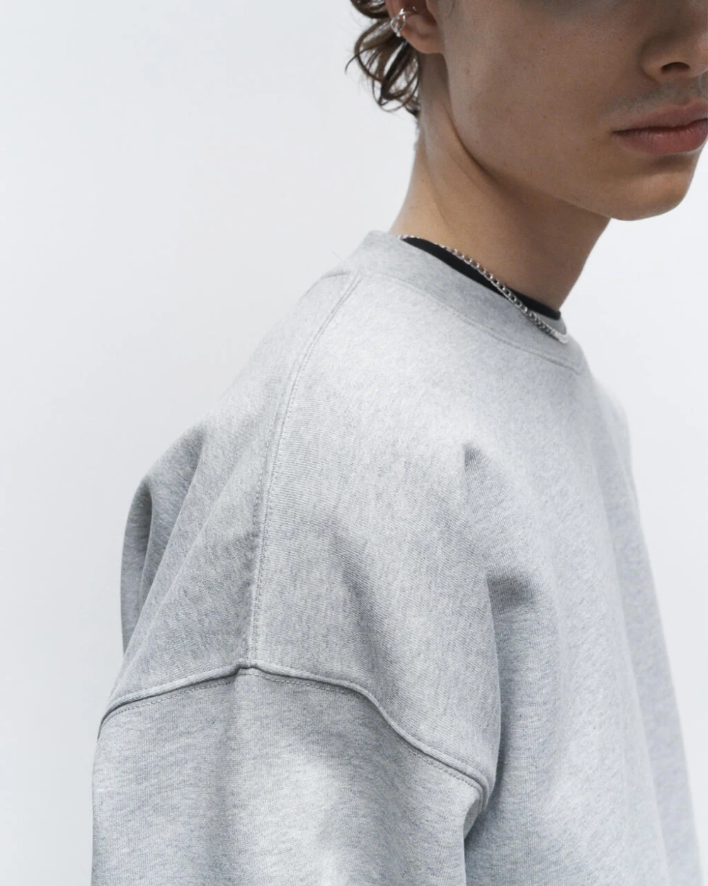 Sweaters & hoodies TRUE BLANKS Mens Boxy Sweatshirt voor bedrukking &amp; borduring