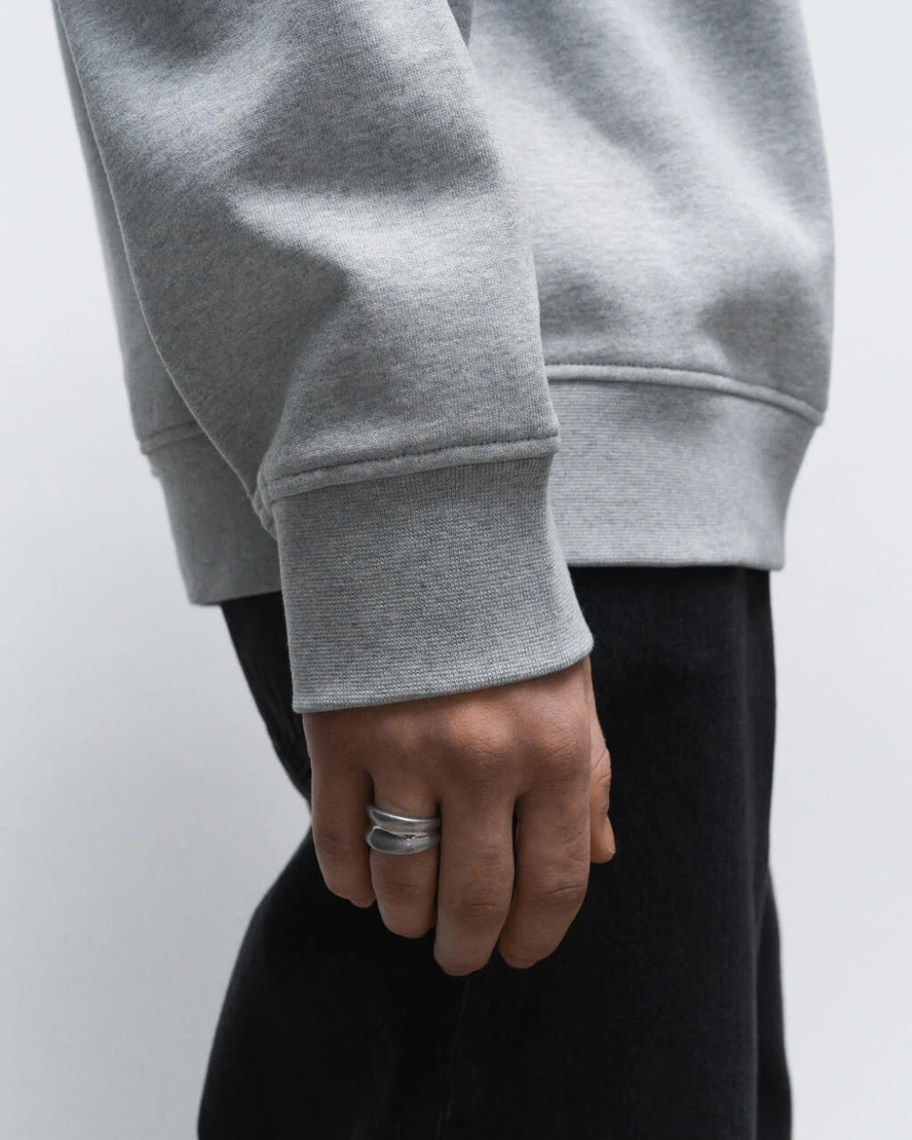Sweaters & hoodies TRUE BLANKS Mens Boxy Sweatshirt voor bedrukking &amp; borduring