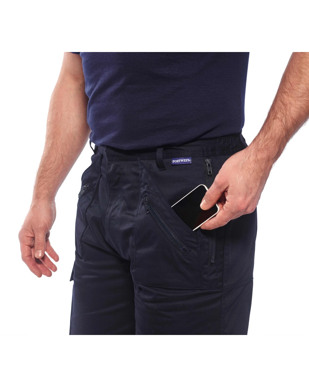 PORTWEST Action shorts (S889)  regular fit Bermudas & Shorts personalisierbar