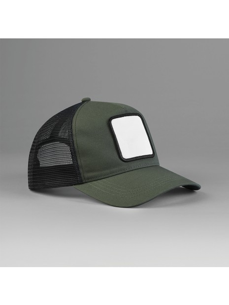 BEECHFIELD Casquette trucker 5 panneaux avec patch carré /api/colors/9372a34a-cac5-409c-9249-af439aa1eeef personnalisable