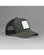 Petjes BEECHFIELD 5-panel trucker pet met vierkante patch voor bedrukking &amp; borduring