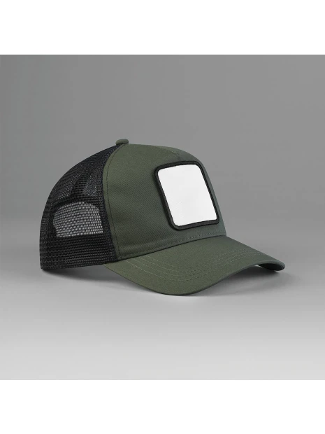 BEECHFIELD Casquette trucker 5 panneaux avec patch carré /api/colors/9372a34a-cac5-409c-9249-af439aa1eeef personnalisable